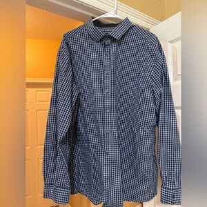 Jos A Bank plaid dress shirt